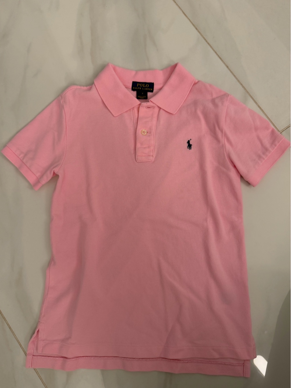 Polo by Ralph Lauren Pink Short-Sleeve Piqué Polo